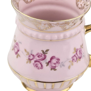 79610 UPAK CARLSBAD KUBEK FILIŻANKA Z RÓŻOWEJ PORCELANY W RÓŻYCZKI (4).jpg