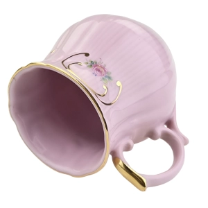 79619 STRUŽNA ŁADNY KUBEK Z RÓŻOWEJ PORCELANY RĘCZNIE MALOWANE RÓŻYCZKI (7).jpg