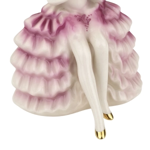 79635 JEZELA DAMA Z LUSTERKIEM DAMA ZE ZWIERCIADŁEM FIGURKA RĘCZNIE MALOWANA SYGNOWANA (5).jpg