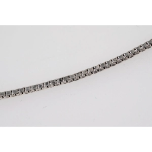 79655 SREBRNY ŁAŃCUSZEK KOSTKA DŁUGOŚĆ 37 CM WAGA 2,5 G (2).jpg