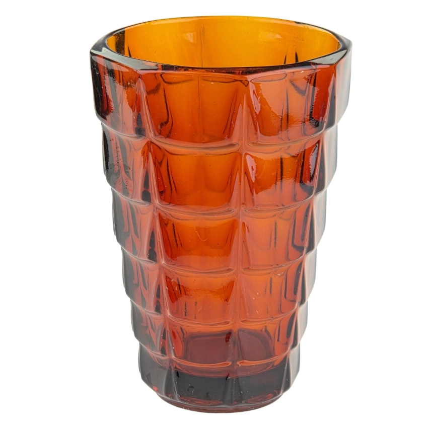 79682 ROSICE DESIGNERSKI WAZON BURSZTYNOWE SZKŁO (1).jpg