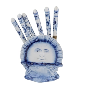 79706 PORCELANOWY STOJAK Z NOŻAMI DO OWOCÓW KOBALEM MALOWANE (2).jpg
