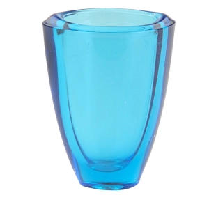HEŘMANOVA HUŤ F. VIZNER TURKUSOWY DESIGNERSKI WAZON
