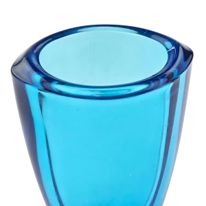 79722 HEŘMANOVA HUŤ F. VIZNER TURKUSOWY DESIGNERSKI WAZON (4).jpg