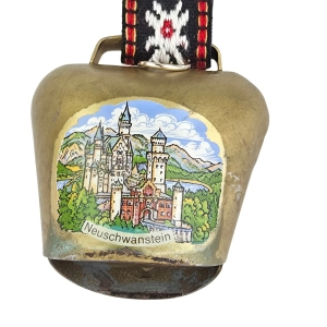 79789 TRADYCYJNY OZDOBNY MOSIĘŻNY DZWONEK PASTERSKI ALPEJSKI Z ZAMKIEM NEUSCHWANSTEIN (4).jpg