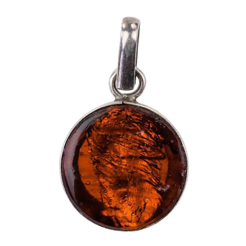 79836 ŁADNY SREBRNY WISIOR Z BURSZTYNEM WAGA 2,5 G PR. 925 (1).jpg