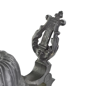 79852 POSCHINGER OLIWKOWO-ZIELONY DZBAN RĘCZNIE MALOWANY Z CYNOWYM WIEKIEM 1888 (7).jpg