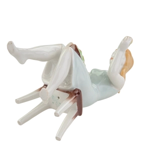 79856 HOLLOHAZA CUDOWNA RĘCZNIE MALOWANA FIGURA DZIEWCZYNY SPRZEDAJĄCEJ JABŁKA (8).jpg