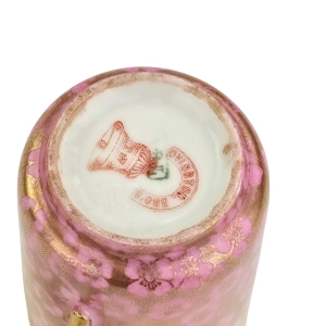 79869 LIMOGES OVINGTON BRO'S FILIŻANKA ZE SPODKIEM ZABYTKOWA FILIŻANKA W KWIATY (13).jpg