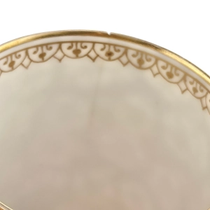 79869 LIMOGES OVINGTON BRO'S FILIŻANKA ZE SPODKIEM ZABYTKOWA FILIŻANKA W KWIATY (14).jpg