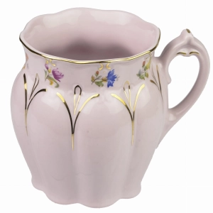 CHODOV KUBEK FILIŻANKA Z RÓŻOWEJ PORCELANY KOLOROWE KWIATECZKI