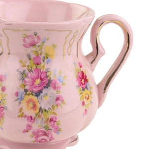 79961 ŚLICZNY KUBEK Z RÓŻOWEJ PORCELANY RĘCZNIE MALOWANE BUKIETY (5).jpg