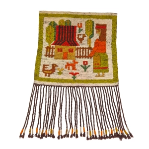 CEPELIA WEŁNA KILIM SUMAK KOBIETA DOM KURKI