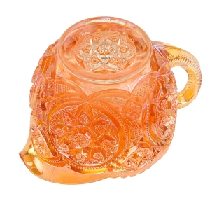 79991 IMPERIAL GLASS CARNIVAL GLASS BELLAIRE IRYZOWANY DZBANUSZEK MLECZNIK (8).jpg