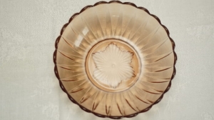 ŁADNA ŁOSOSIOWA MISA POLSKIE SZKŁO