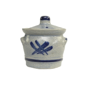 15711 CERAMICZNA MUSZTARDNICZKA KOBALTEM MALOWANA.jpg